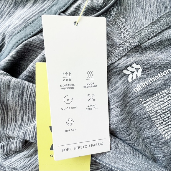 All in Motion Men's Cozy Soft Stretch 1/4 Zip Pullover | NWT - Picture 9 of 15